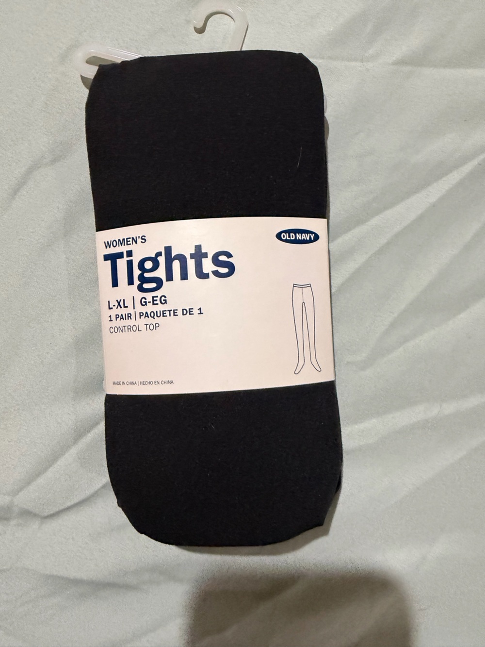 Old Navy Black Women's Tights - Opaque Stretch Legwear